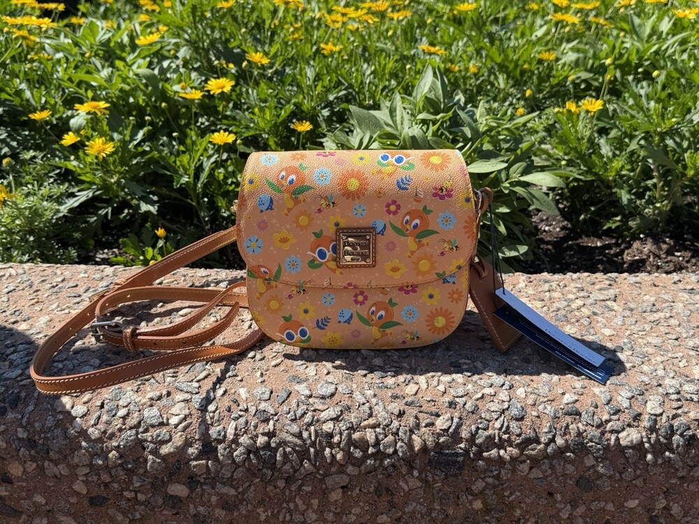 Disney 2026 Flower & Garden Festival Orange Bird Dooney & Bourke Crossbody Bag